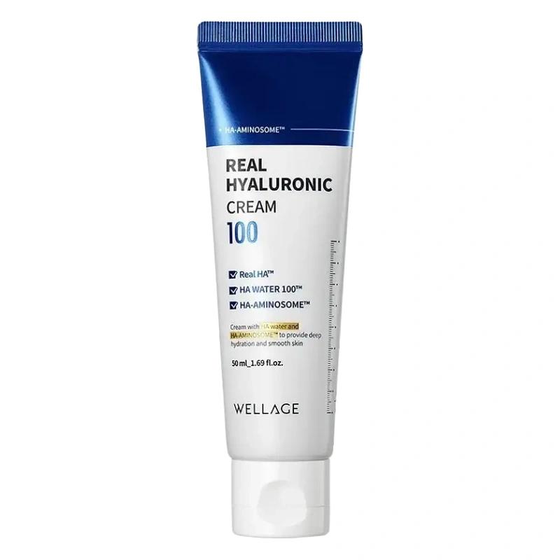 Real هیالوronic Cream 100 Wellage - پوستیتو