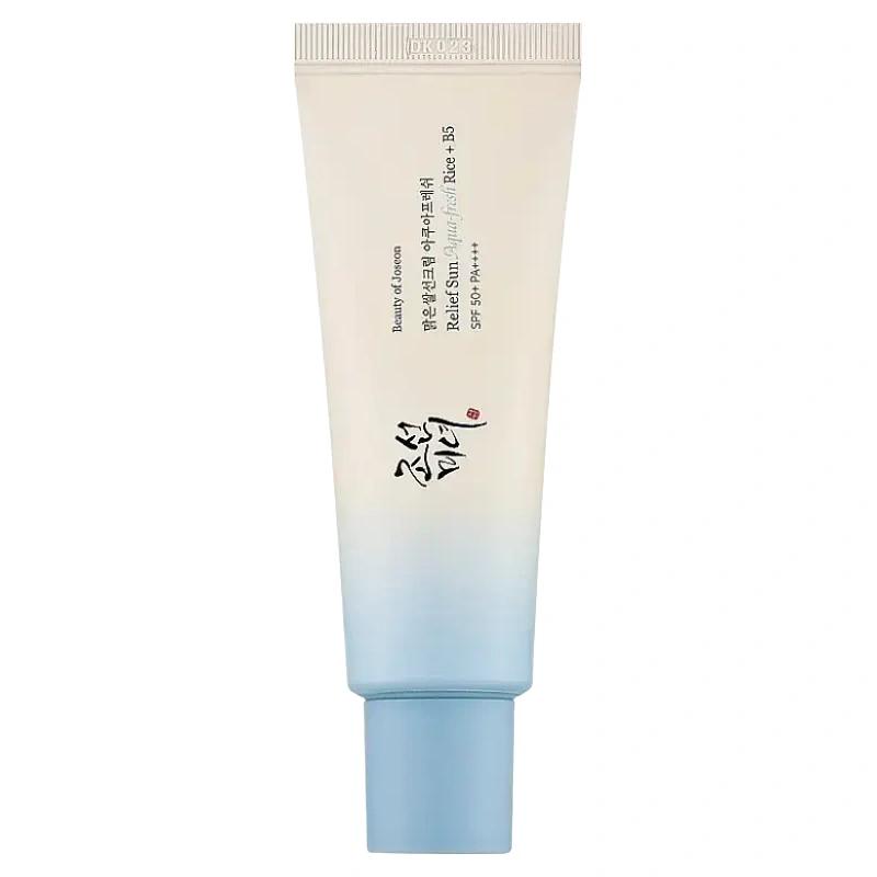 برنج تازه آکوا سان ریلیف + ویتامین B5 با SPF 50+ بیوتی آف جوسان - پوستیتو