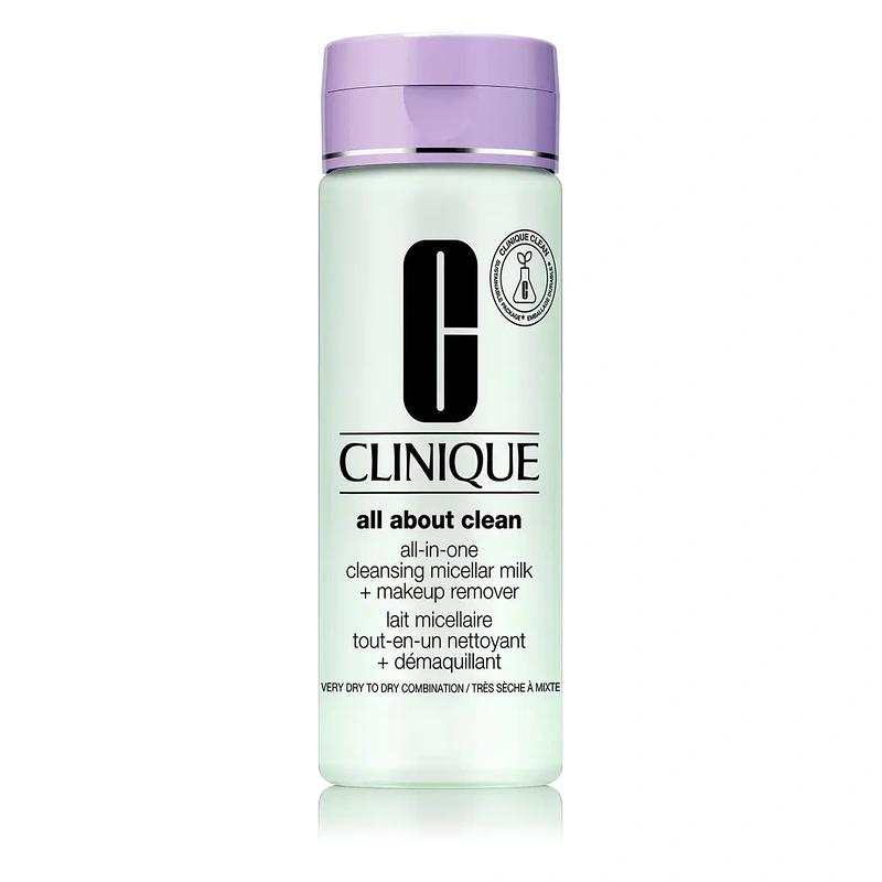 All About Clean All-In-One پاککننده Micellar Milk + Makeup Remover کلینیک - پوستیتو