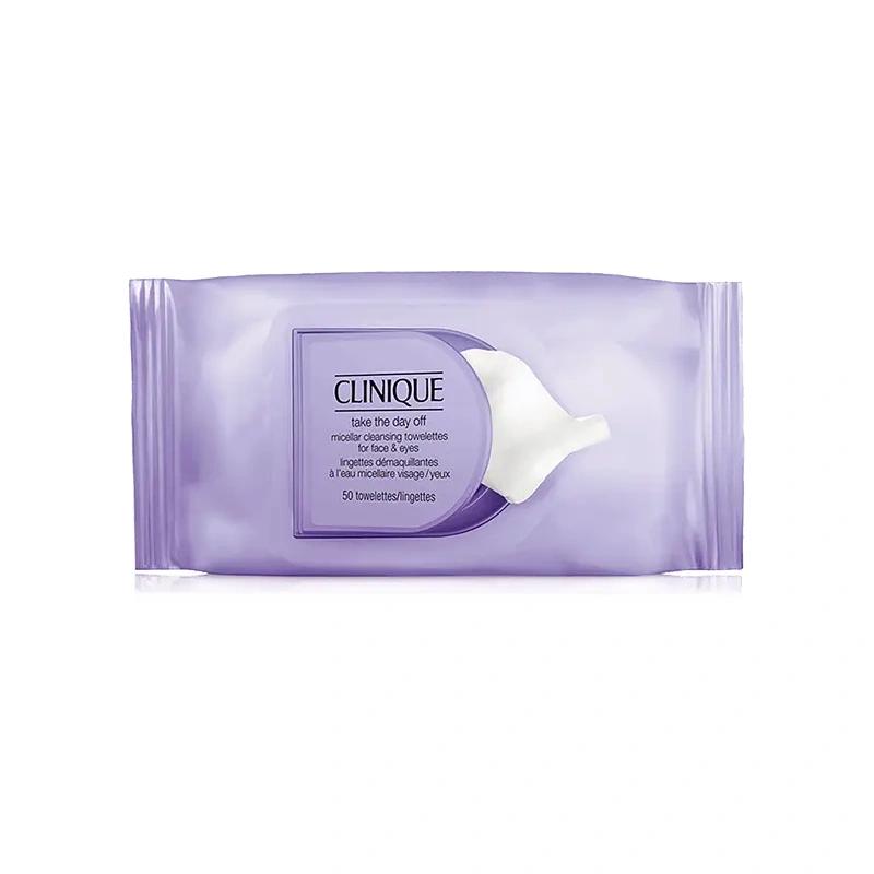 Take the Day Off Micellar پاککننده Towelettes For Face & Eyes کلینیک - پوستیتو