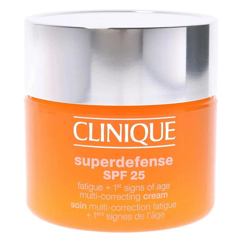 کرم ضد آفتاب سوپردفنس با SPF 25، رفع خستگی و اولین نشانههای پیری، طیف گسترده، چند منظوره کلینیک - پوستیتو
