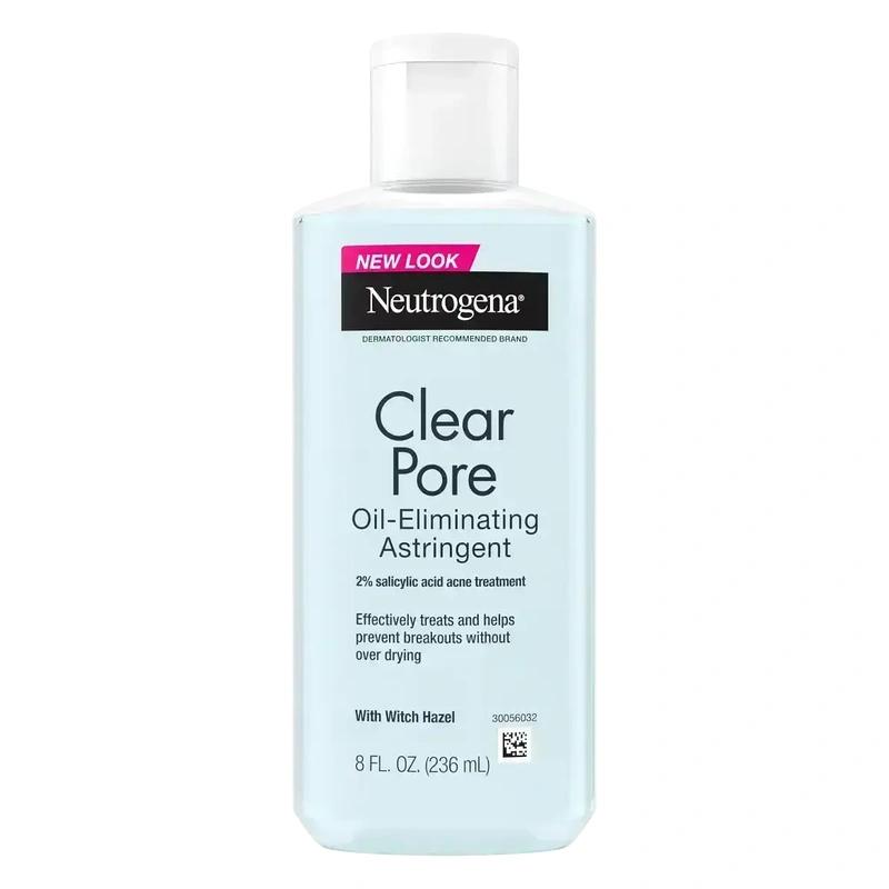 Clear منافذ Oil-Eliminating Astringent نوتروژنا - پوستیتو