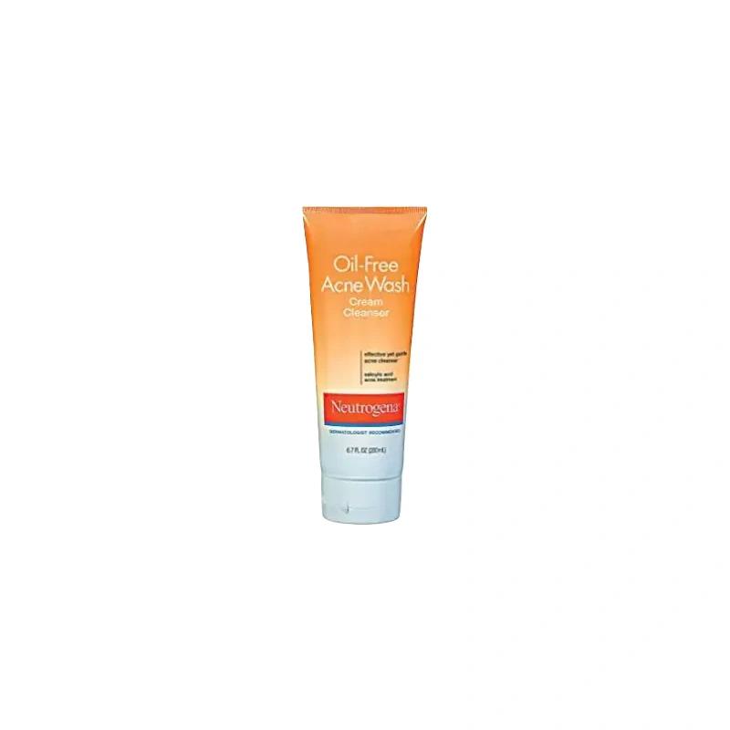 Oil-Free Acne Face Wash Cream پاککننده صورت نوتروژنا - پوستیتو