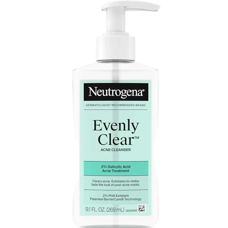 Evenly Clear Acne پاککننده صورت نوتروژنا - پوستیتو