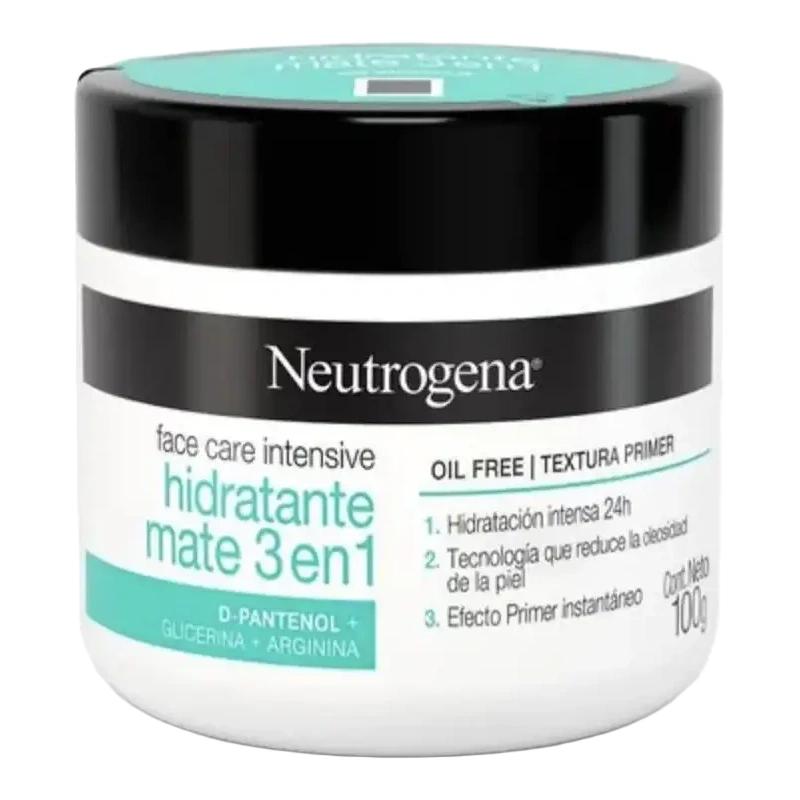 Face Care Intensive Hidratante Mate 3 in 1 نوتروژنا - پوستیتو