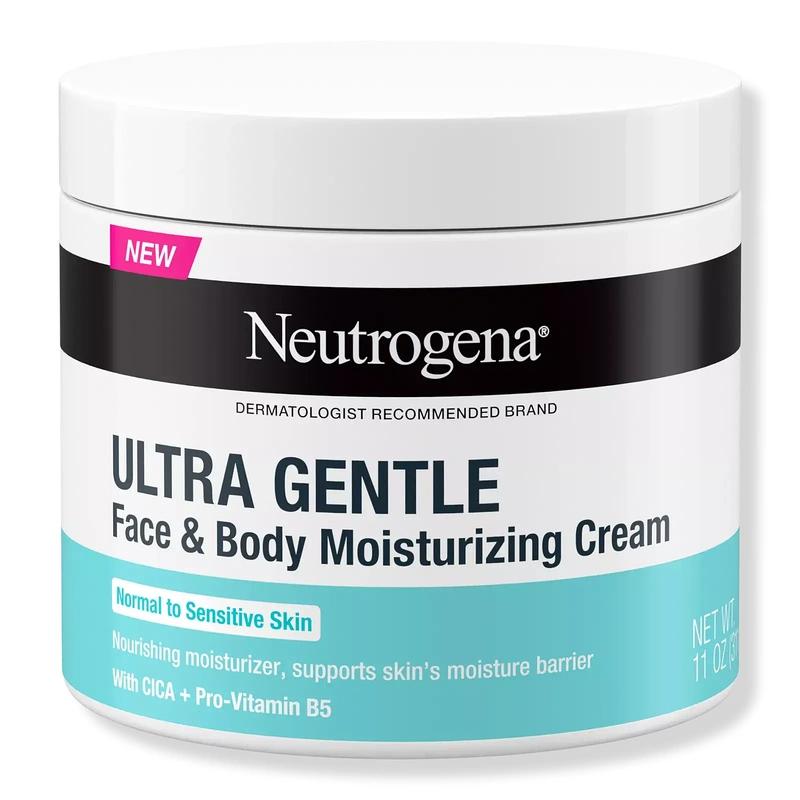 Ultra ملایم Face & Body Moisturizing Cream نوتروژنا - پوستیتو