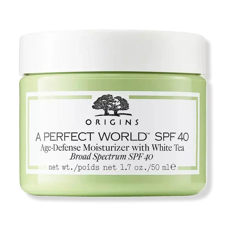 یک مرطوبکننده عالی برای محافظت در برابر پیری با SPF 40 و عصاره چای سفید Origins - پوستیتو