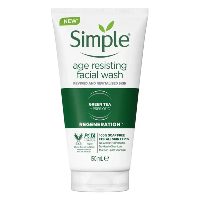 شوینده صورت ضد پیری بازسازی کننده Simple Skincare - پوستیتو