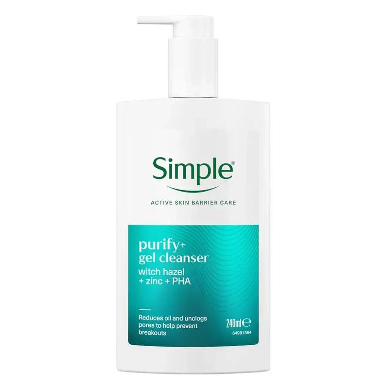 Purify+ Gel پاککننده صورت Simple Skincare - پوستیتو