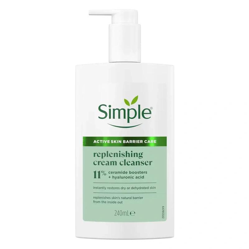 Replenishing Face Cream پاککننده صورت Simple Skincare - پوستیتو