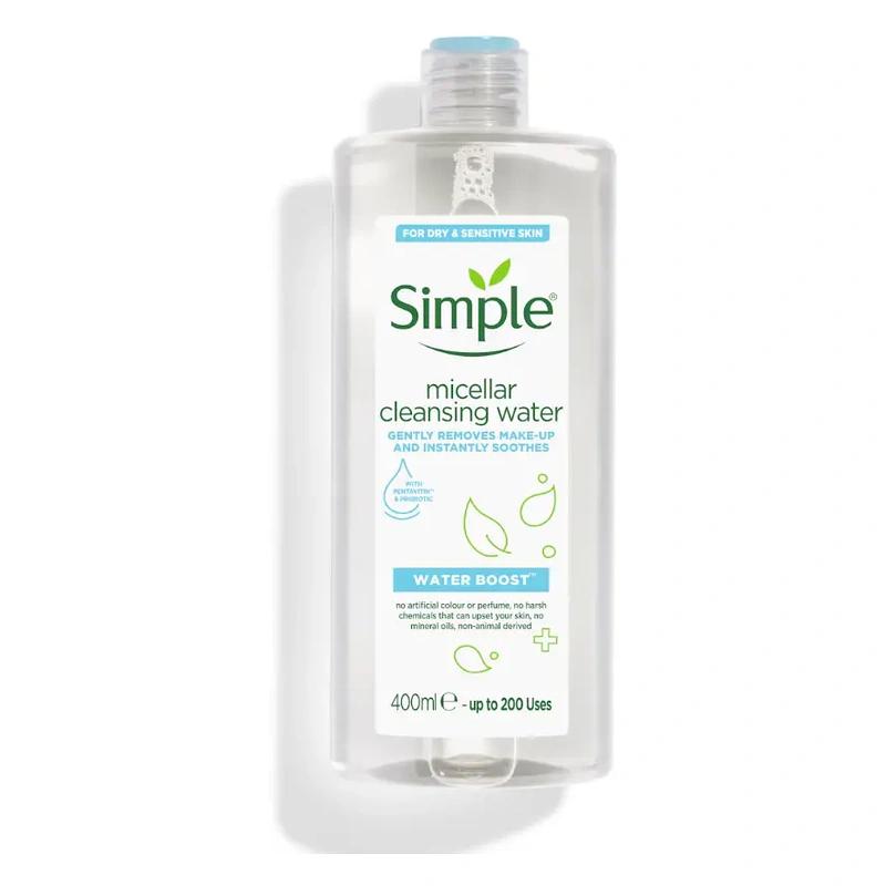 Water Boost پاککنندۀ آب میسلار Simple Skincare - پوستیتو